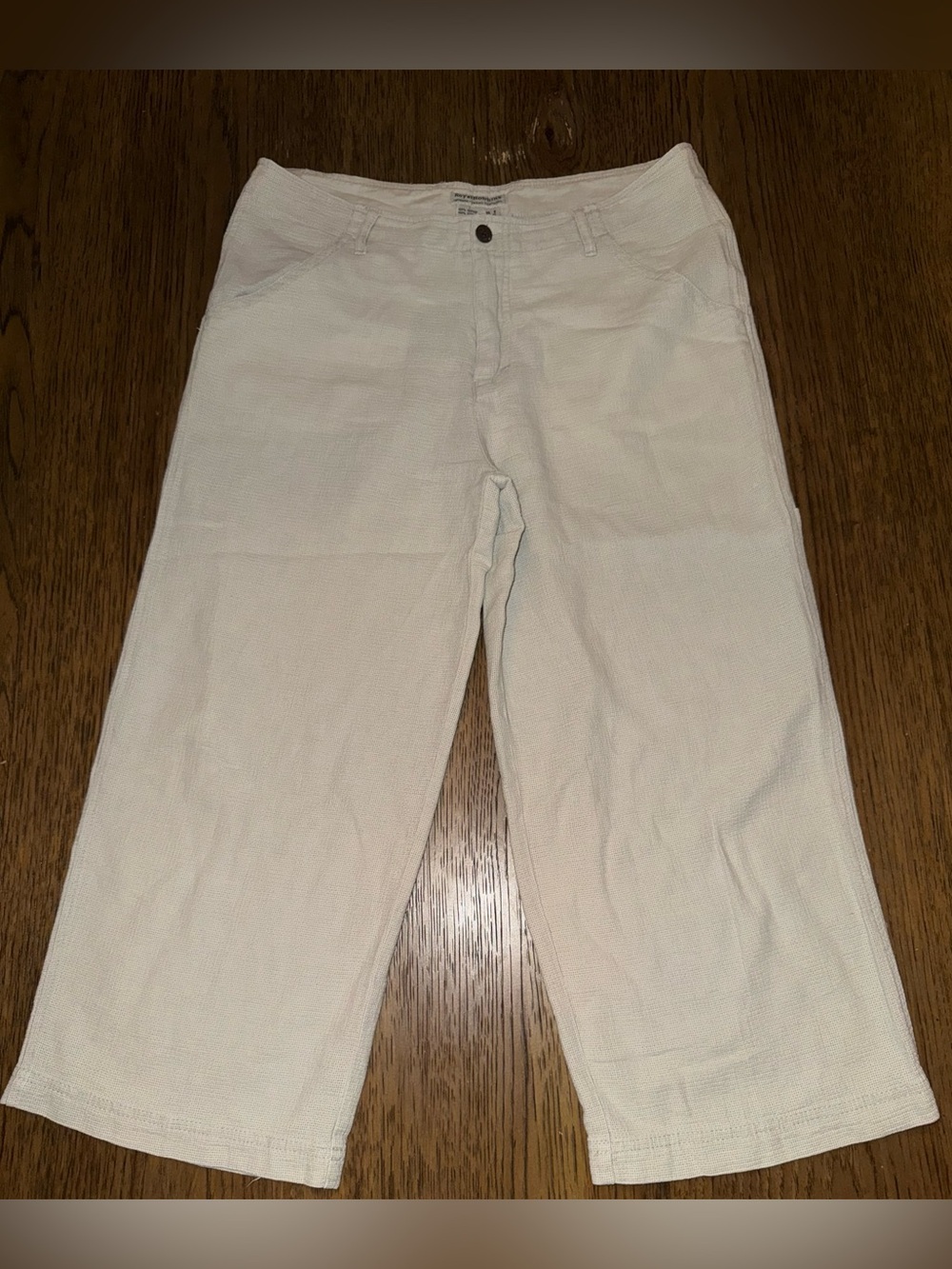Royal Robbins Off-White Cotton Knit Pants